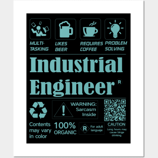 Industrial Engineer Posters and Art